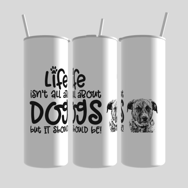 Personalized Gift For Dog Lovers Custom Stainless Steel Can Cooler 4-in-1 